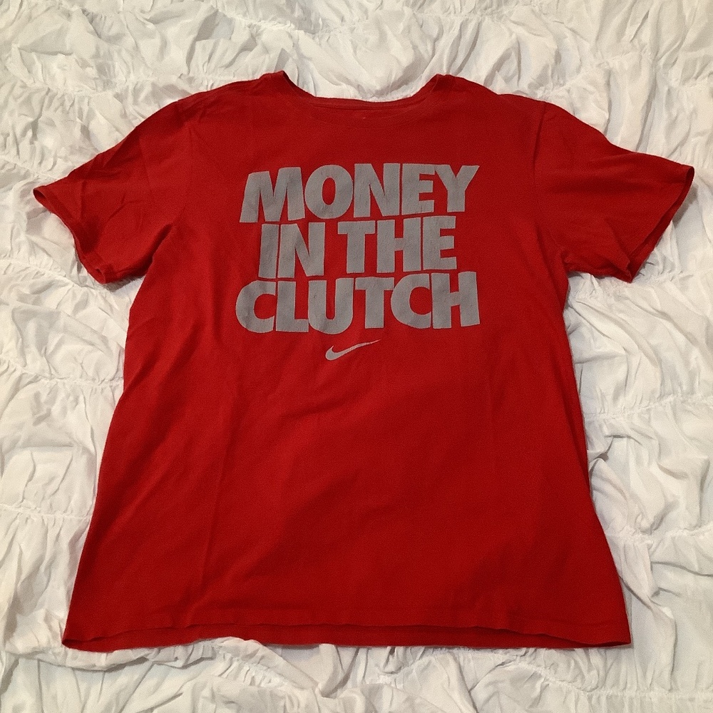 Red ‘Money in the Clutch’ T-Shirt